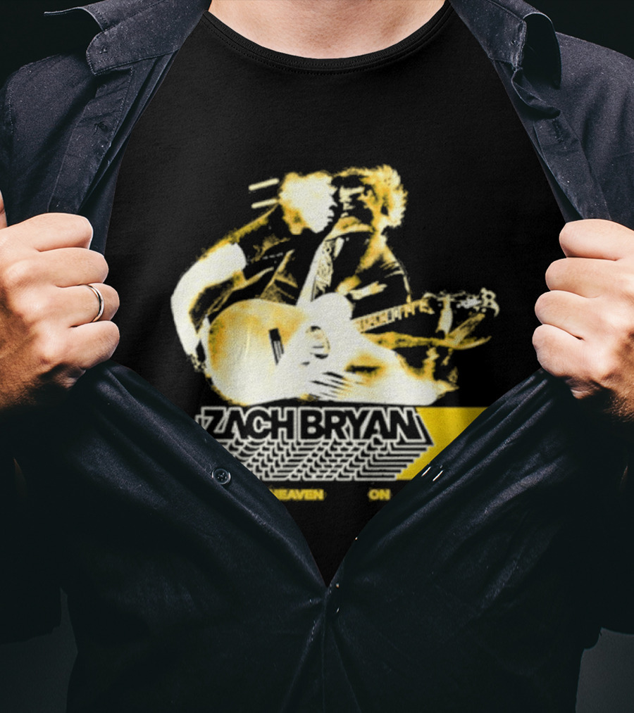Zach Bryan With Heaven On Tour Sep 18 2026 The Woodlands Dover DE T-Shirt