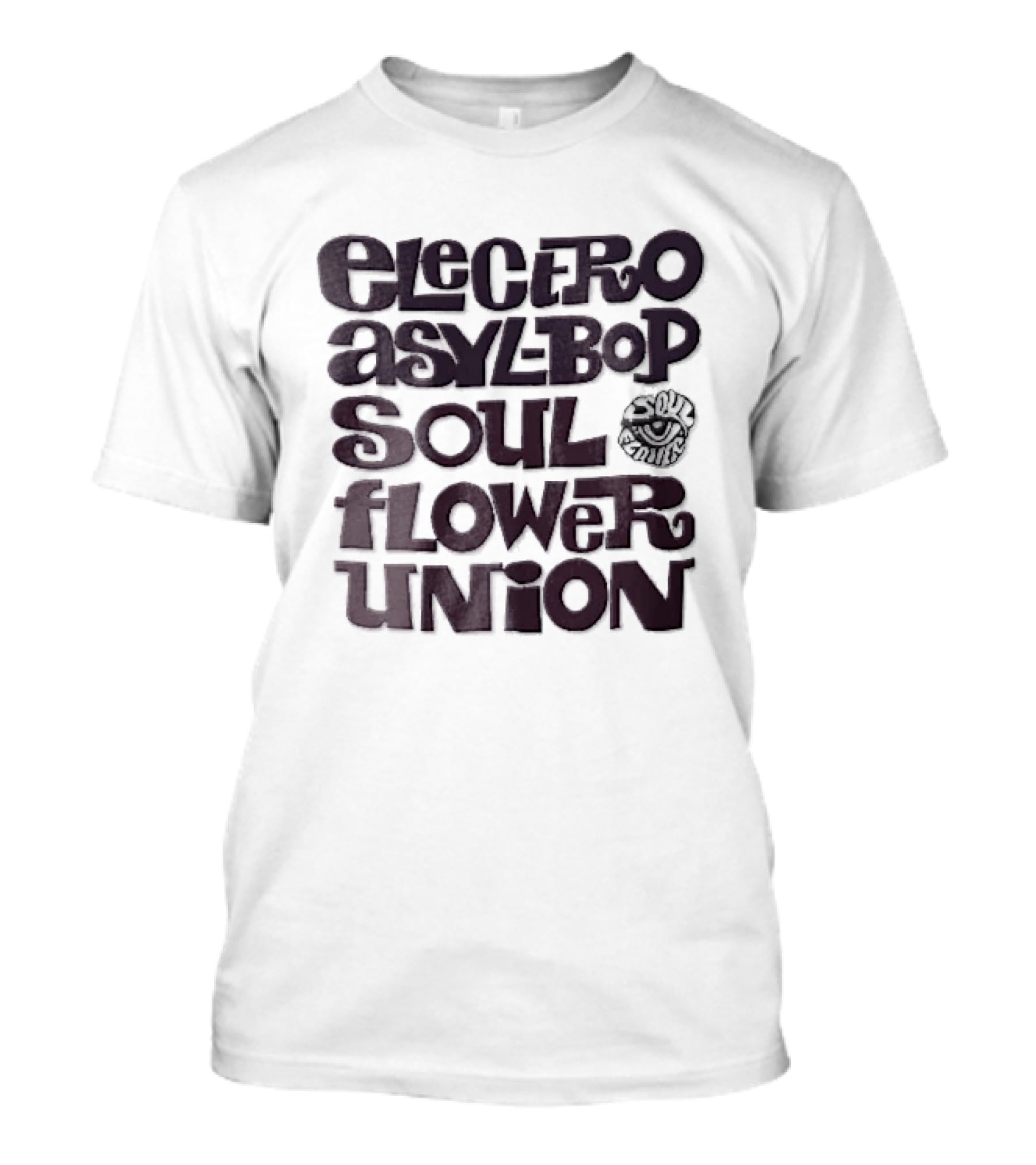 Electro Asylum Bop Soul Flower Union Psychedelic Eye T-Shirt