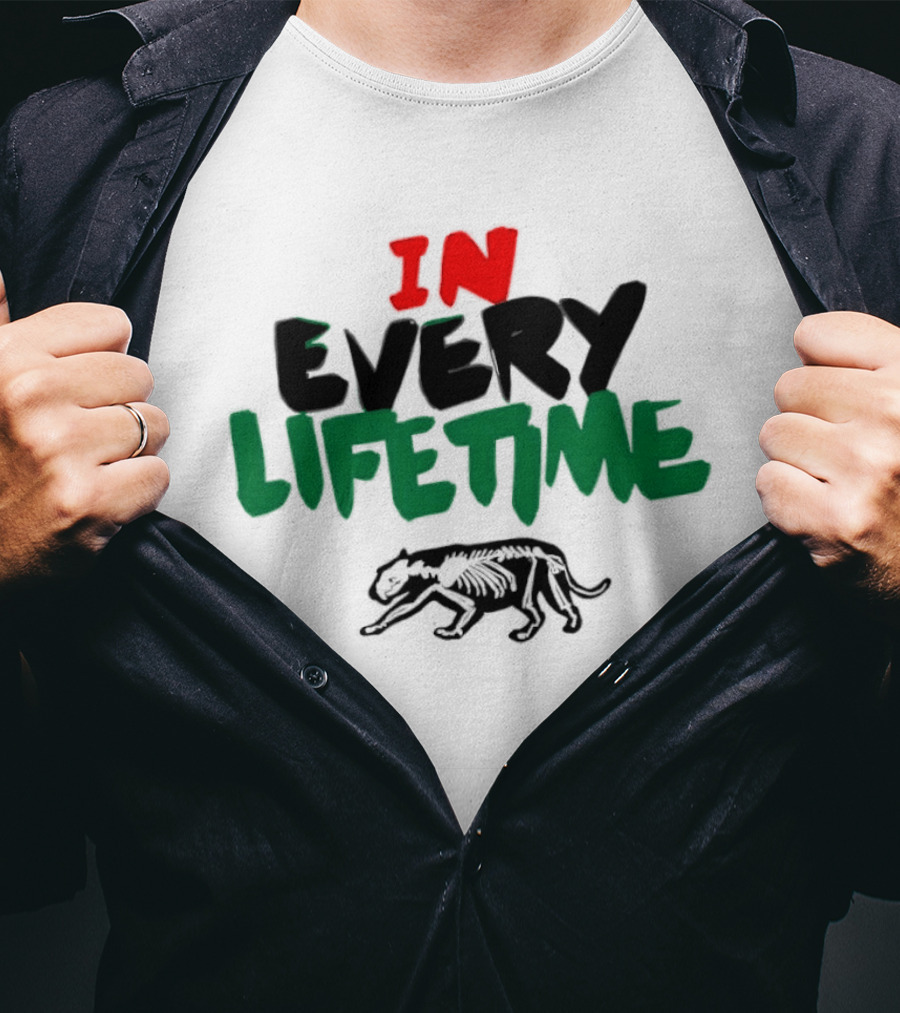 In Every Lifetime Skeleton Panther Anatomy T-Shirt