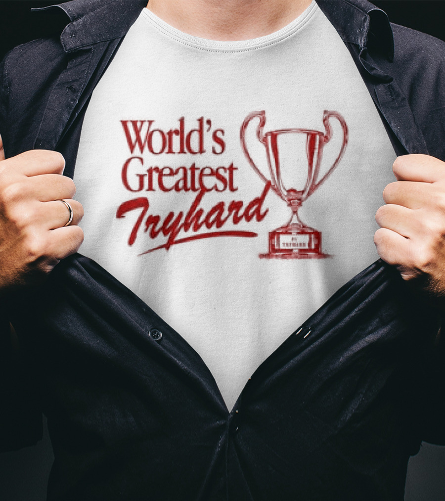 The Band Camino World's Greatest Tryhard Trophy T-Shirt