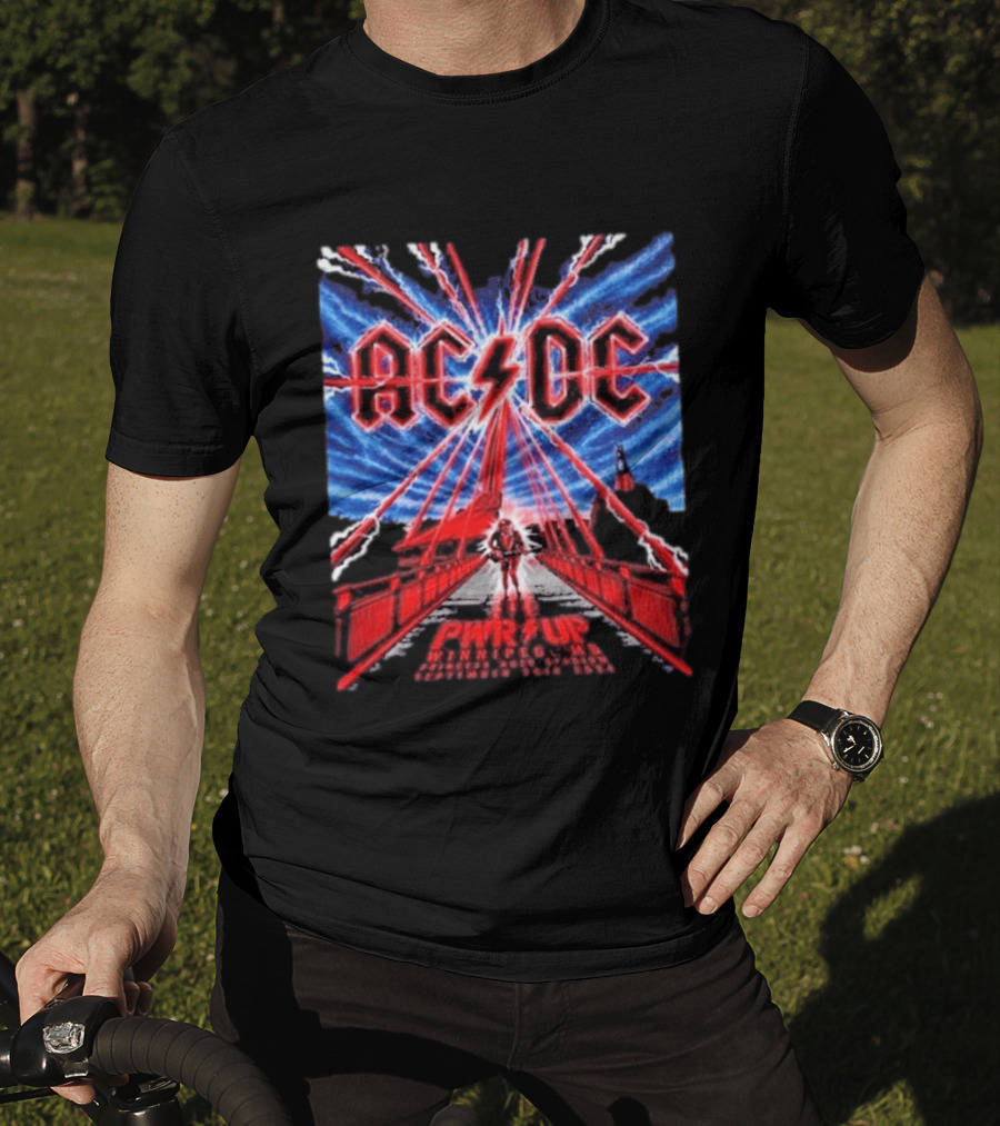 ACDC PWR UP Tour September 20 2026 Princess Auto Stadium Winnipeg MB Event T-Shirt