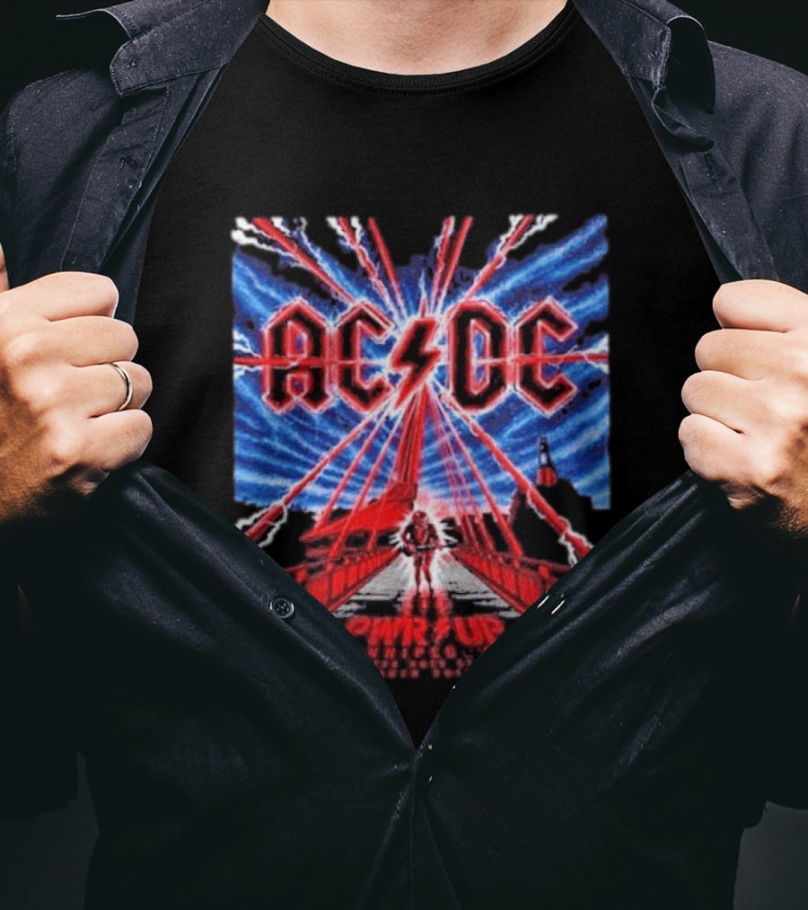 ACDC PWR UP Tour September 20 2026 Princess Auto Stadium Winnipeg MB Event T-Shirt