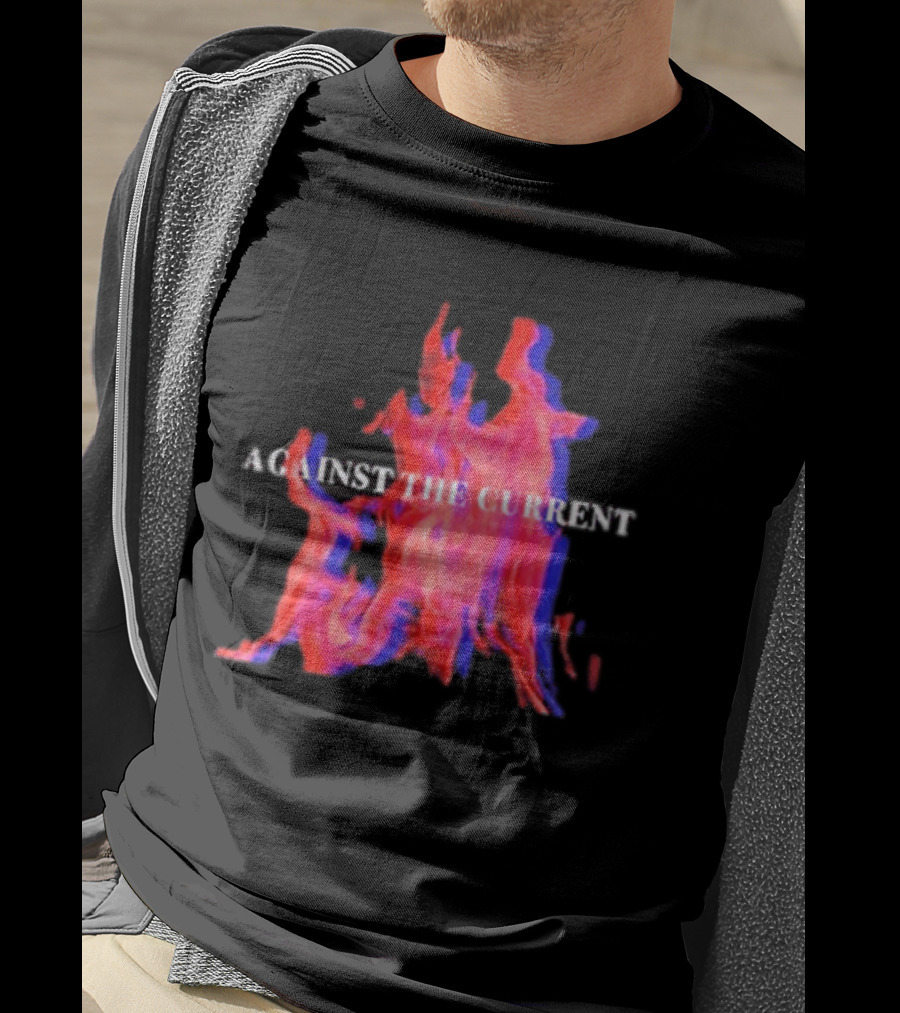 Against The Current Flames Fiery T-Shirt