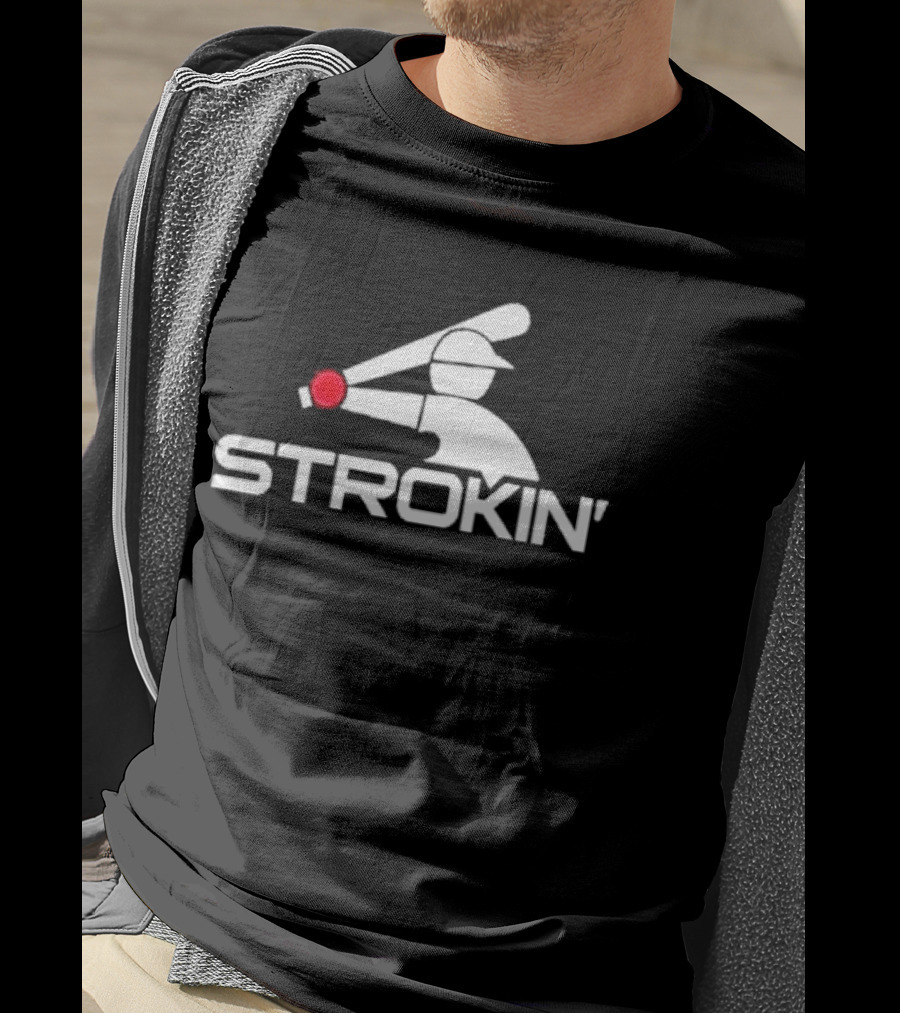 Chicago White Sox Strokin' Baseball T-Shirt