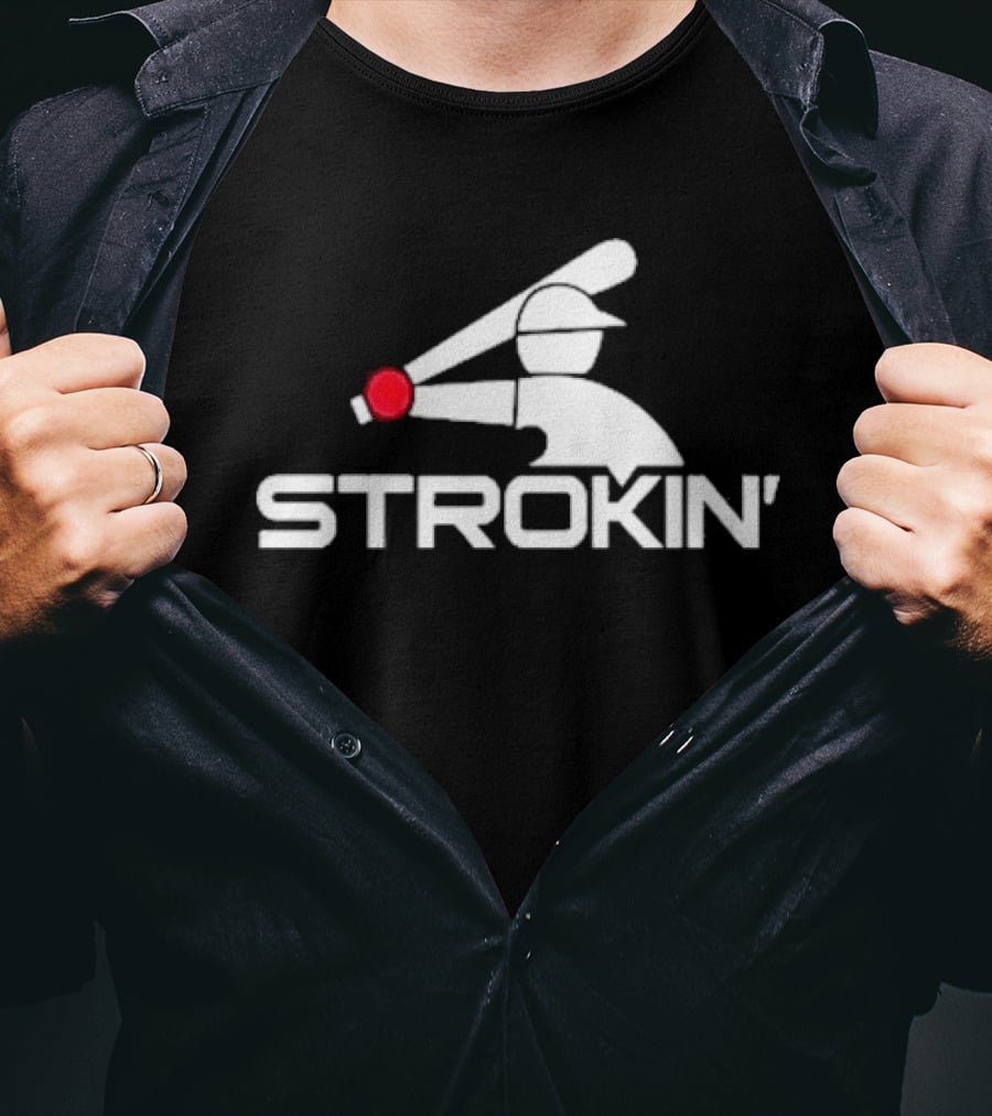 Chicago White Sox Strokin' Baseball T-Shirt