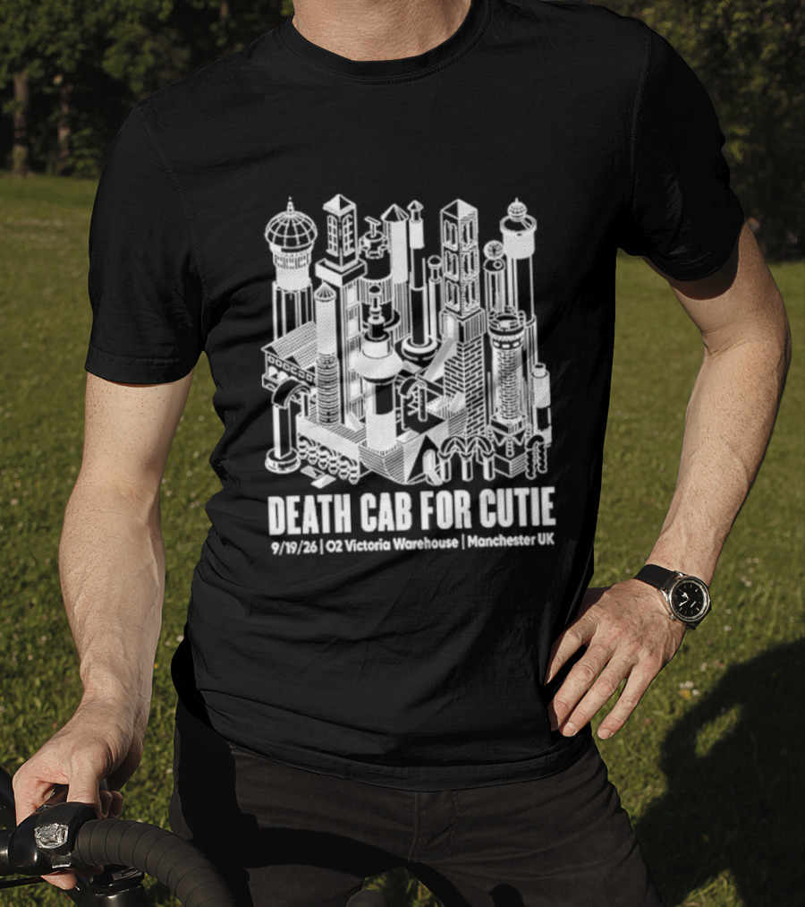 Death Cab For Cutie Manchester UK September 19 2026 Concert Event T-Shirt