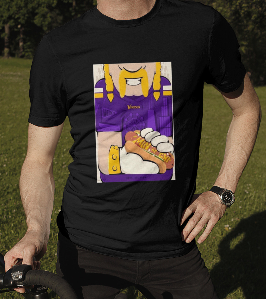 Minnesota Vikings Vs Chicago Bears September 20 2026 Soldier Field Chicago Illinois NFL Week 3 Event T-Shirt