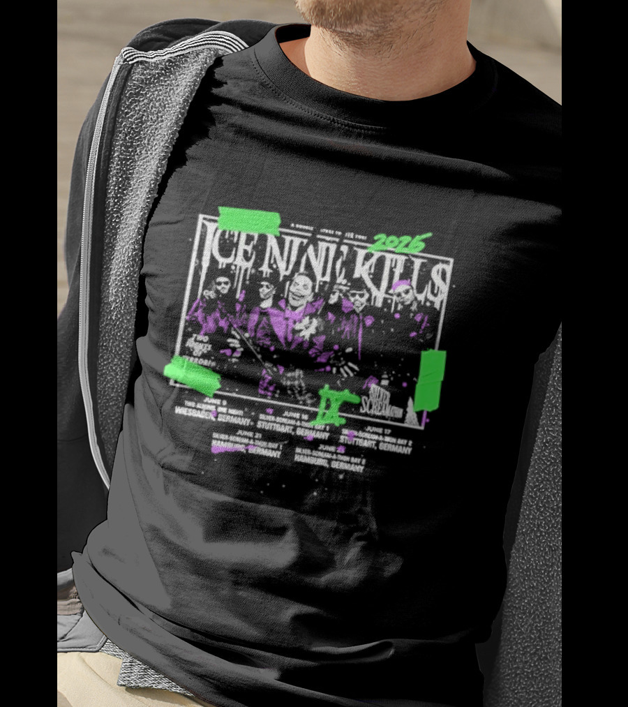 Ice Nine Kills The Silver Scream Faces Joker 2018 T-Shirt