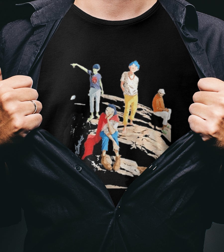 Gorillaz The Mountain Tour September 23 2026 Spectrum Center Charlotte North Carolina Band Members T-Shirt