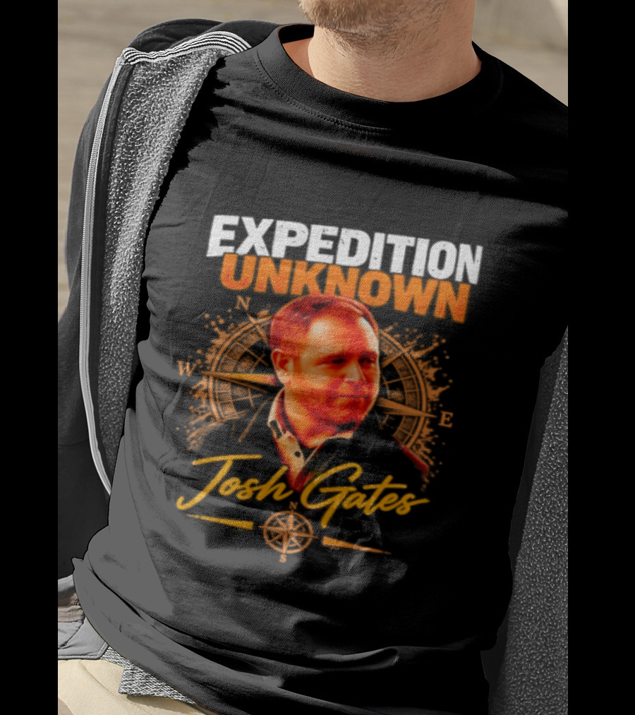 Josh Gates Expedition Unknown Discovery Channel T-Shirt
