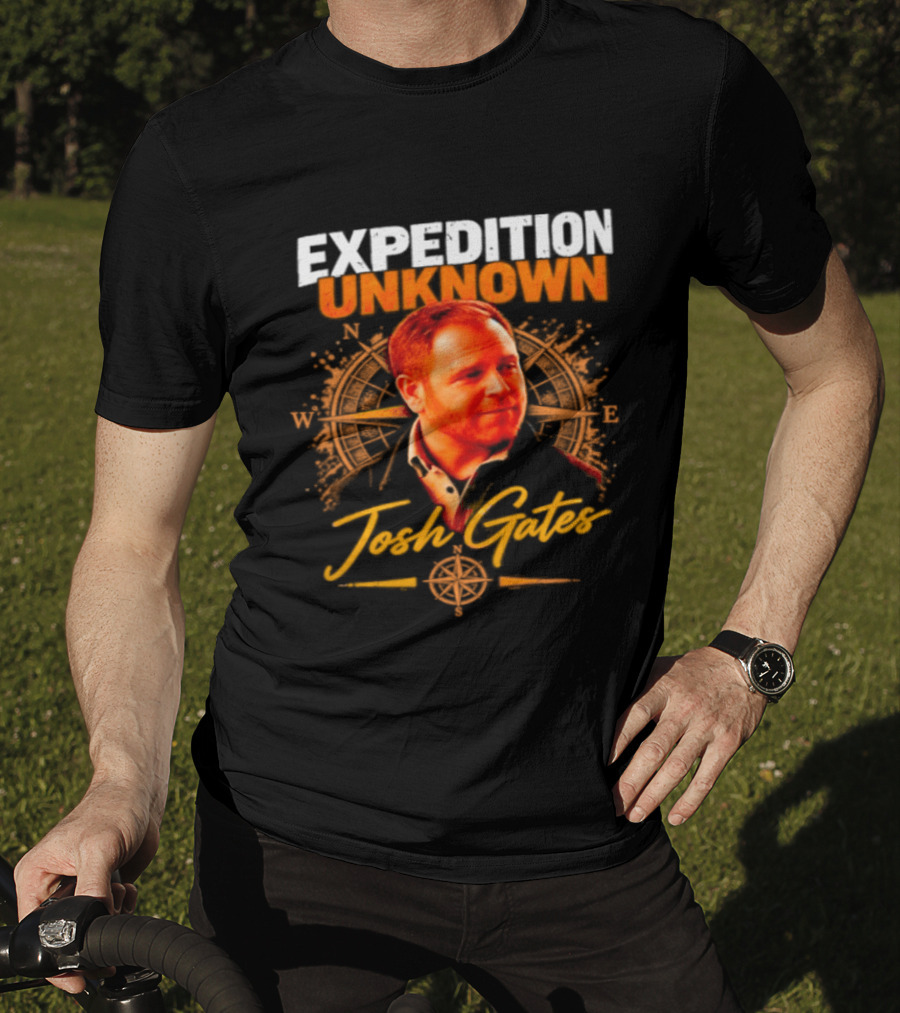 Josh Gates Expedition Unknown Discovery Channel T-Shirt