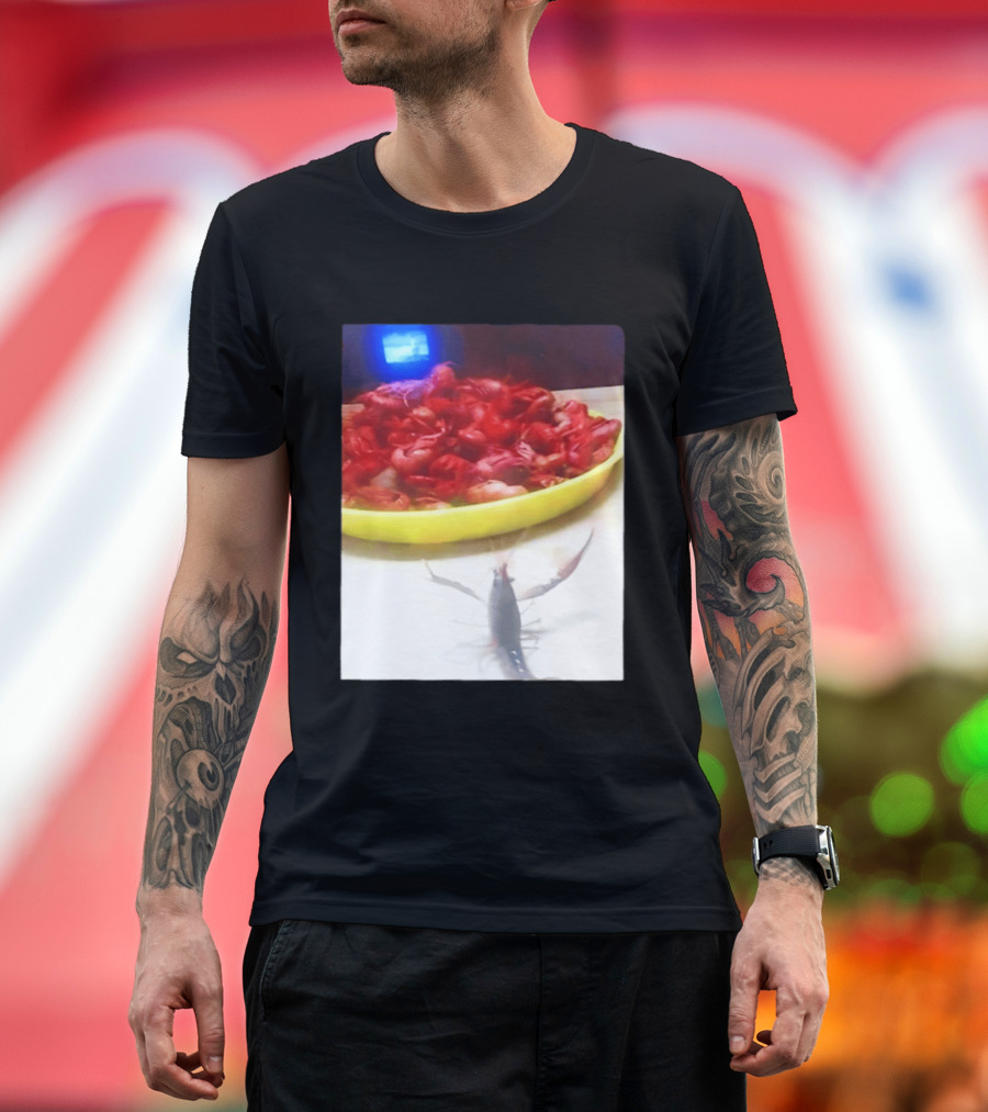 Sad Shrimp Meme T-Shirt