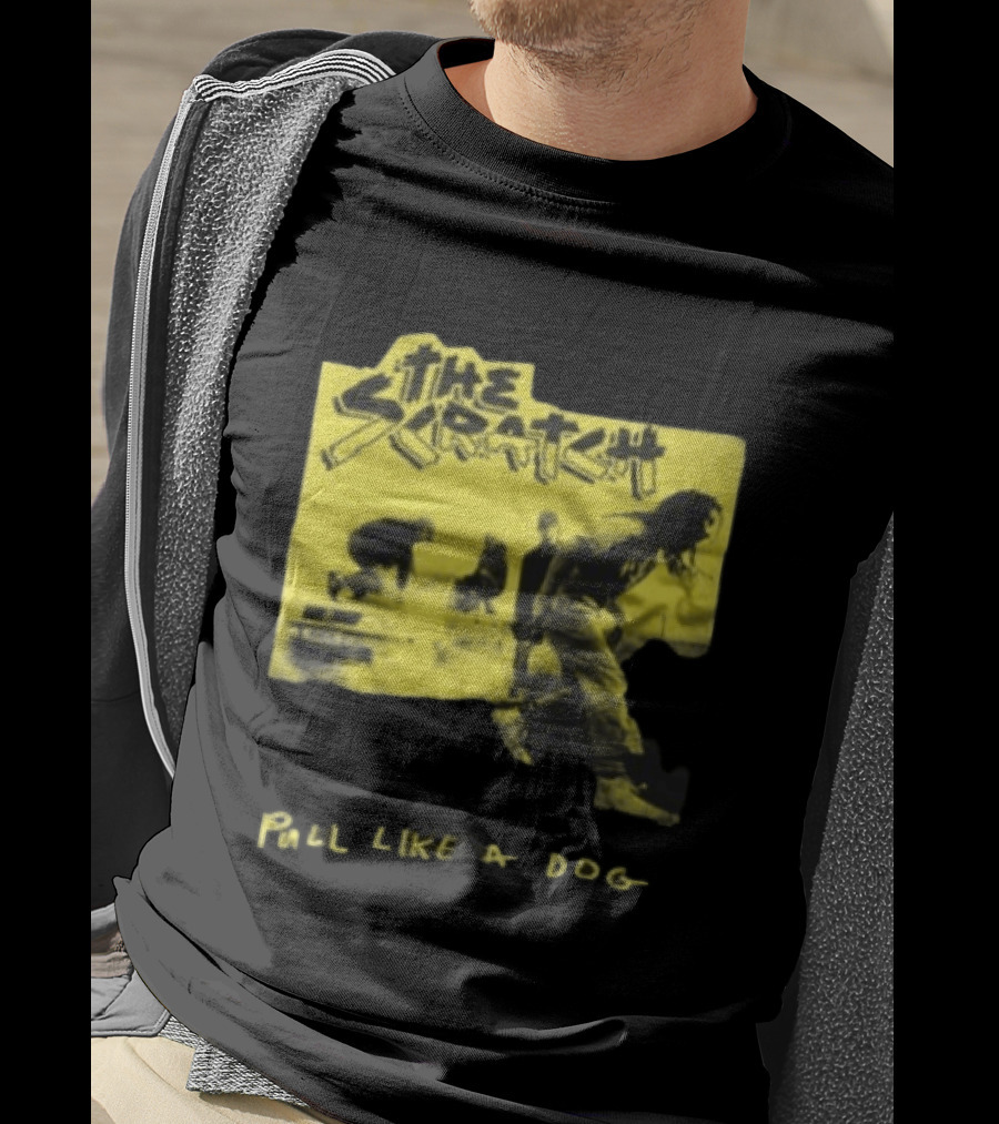 The Scratch Pull Like A Dog Grunge Style Vintage Band T-Shirt