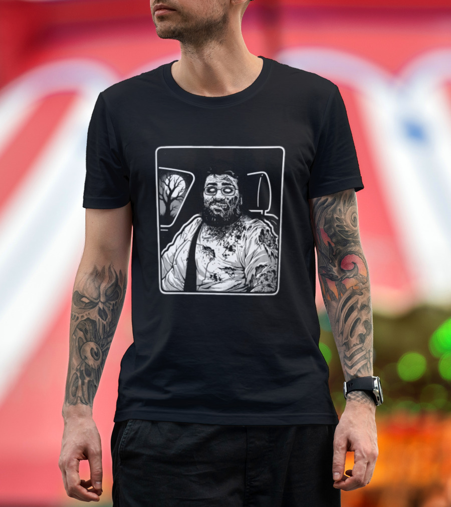 Undead Armenian Cory Zombie Ride With Tree T-Shirt