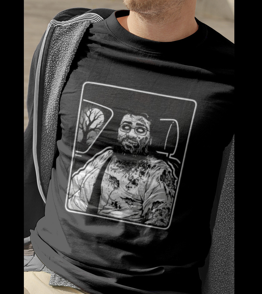 Undead Armenian Cory Zombie Ride With Tree T-Shirt