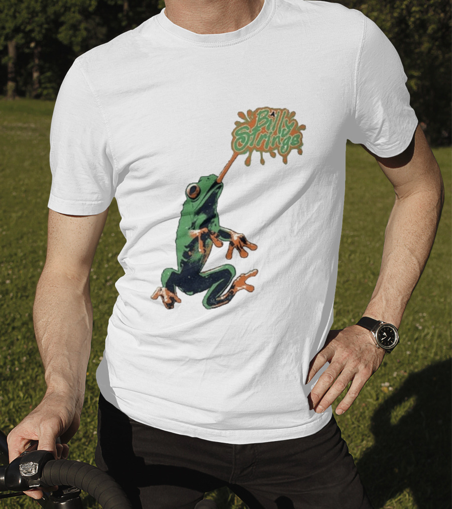 Billy Strings Frog With Orange Tongue And Fruit T-Shirt