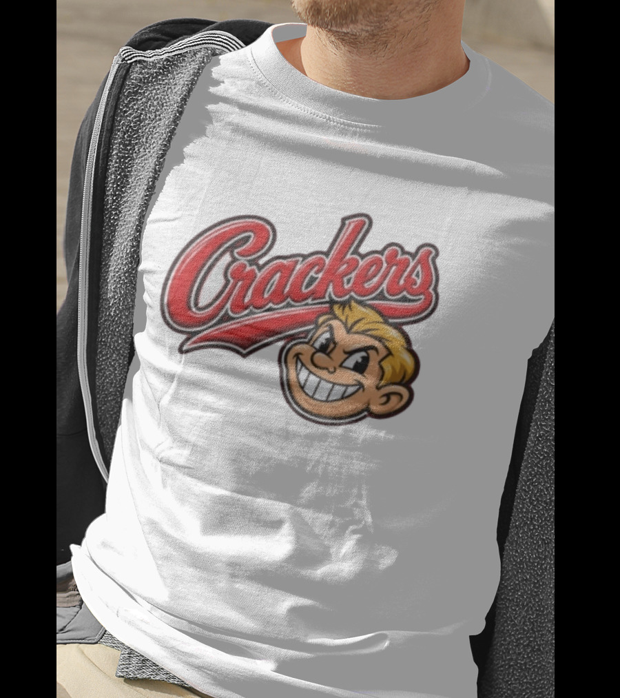 Crackers Vintage Baseball Team T-Shirt