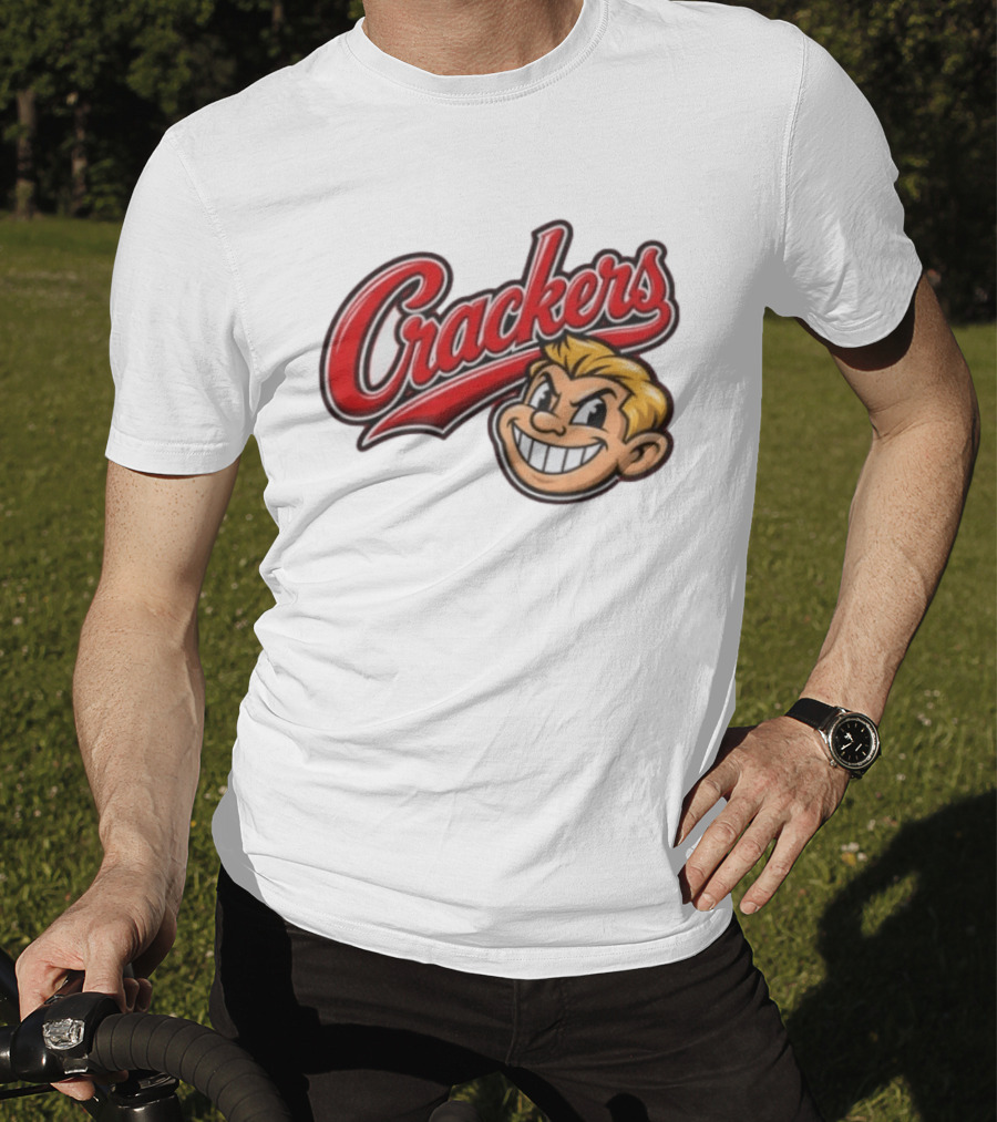 Crackers Vintage Baseball Team T-Shirt