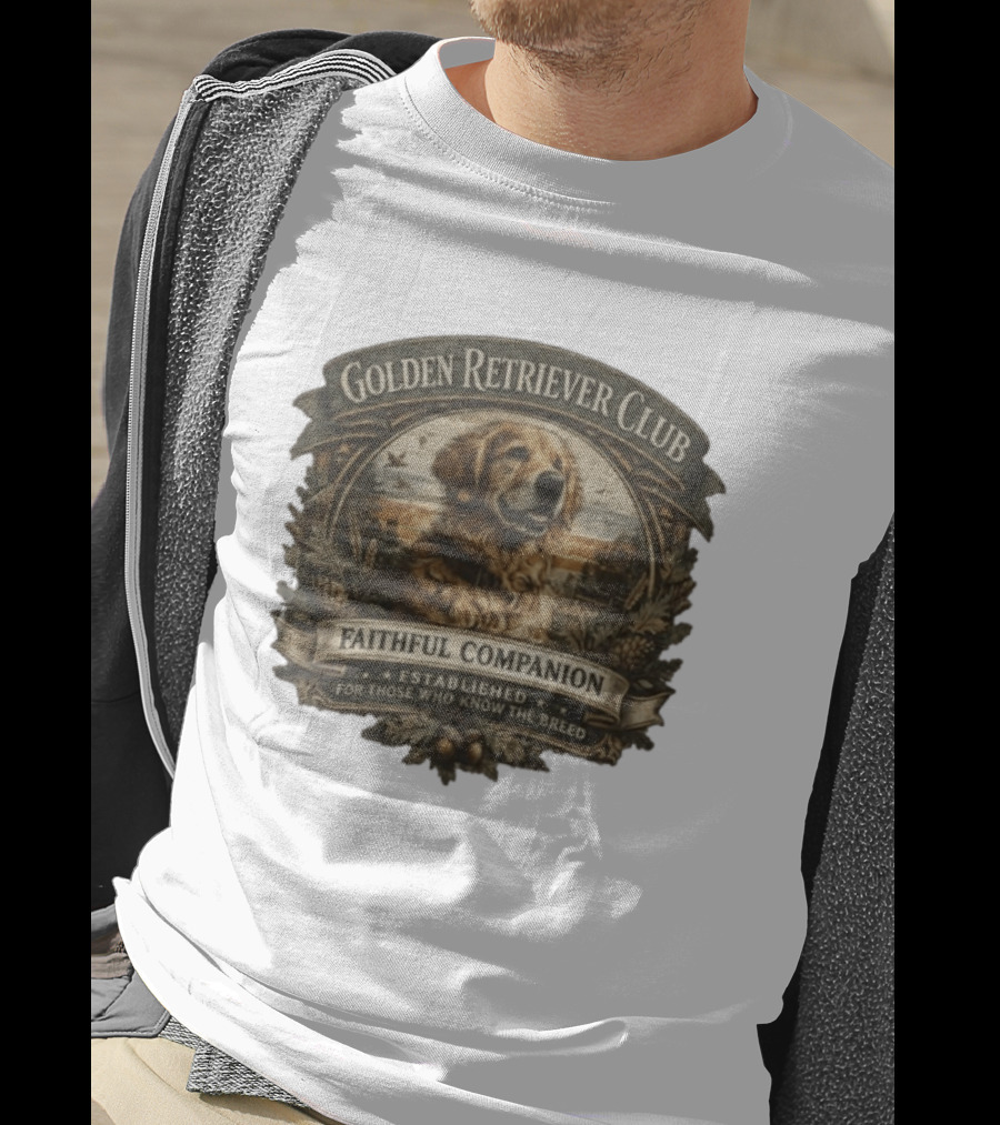 Golden Retriever Club Faithful Companion Established For Those Who Know The Breed T-Shirt