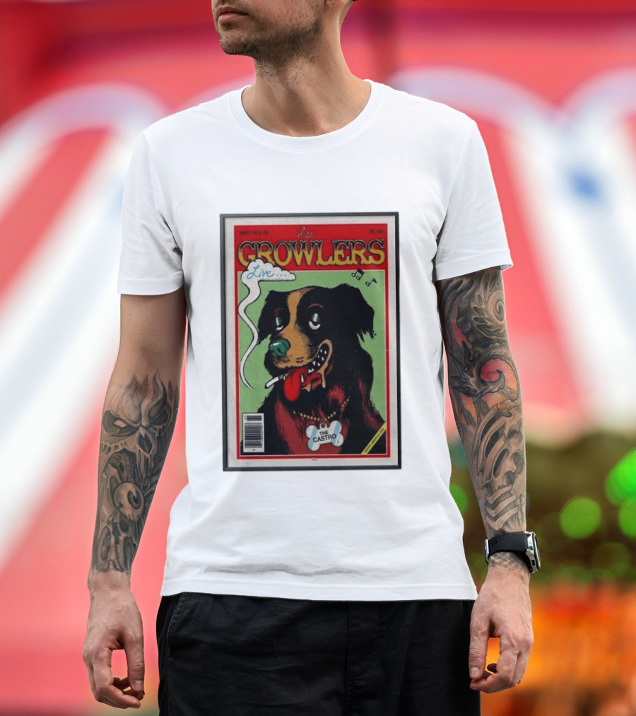 Los Growlers Live The Castro SF September 18 19 2026 Limited T-Shirt