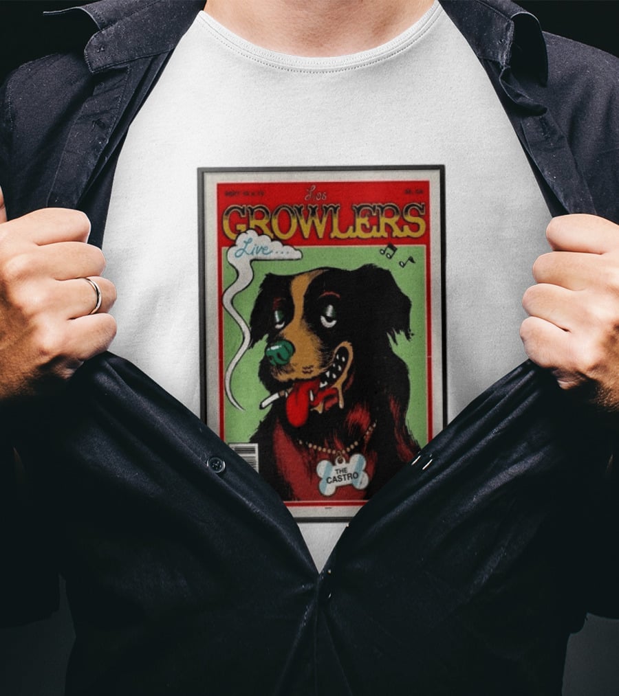 Los Growlers Live The Castro SF September 18 19 2026 Limited T-Shirt
