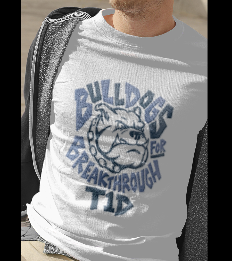 St. Bernadette Bulldogs Breakthrough Type 1 Into Type None T-Shirt