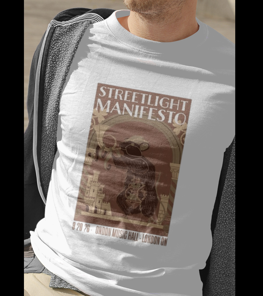 Streetlight Manifesto London Music Hall London 2026 Show T-Shirt