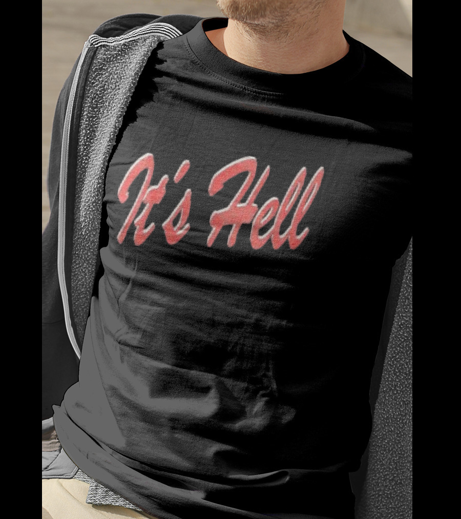 Andrew Miami Store It's Hell Black T-Shirt