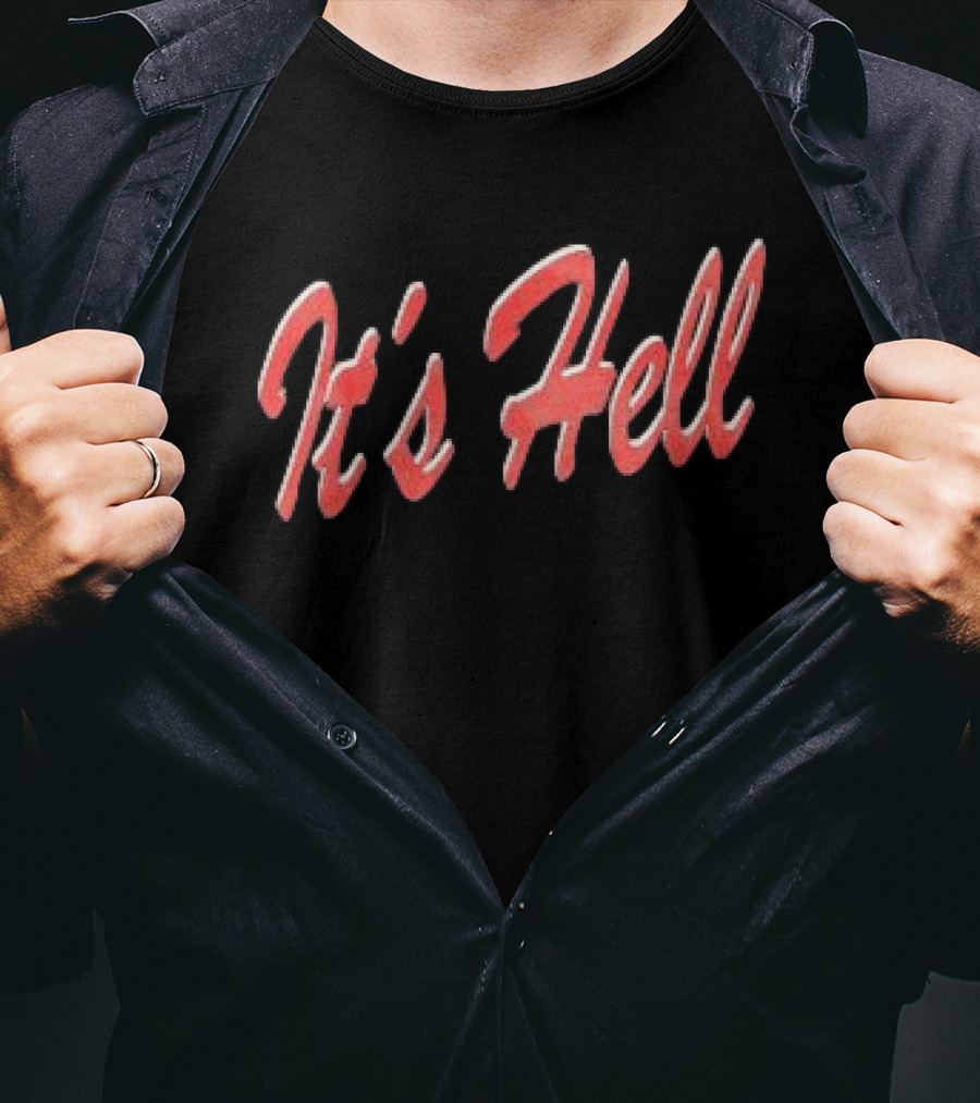Andrew Miami Store It's Hell Black T-Shirt