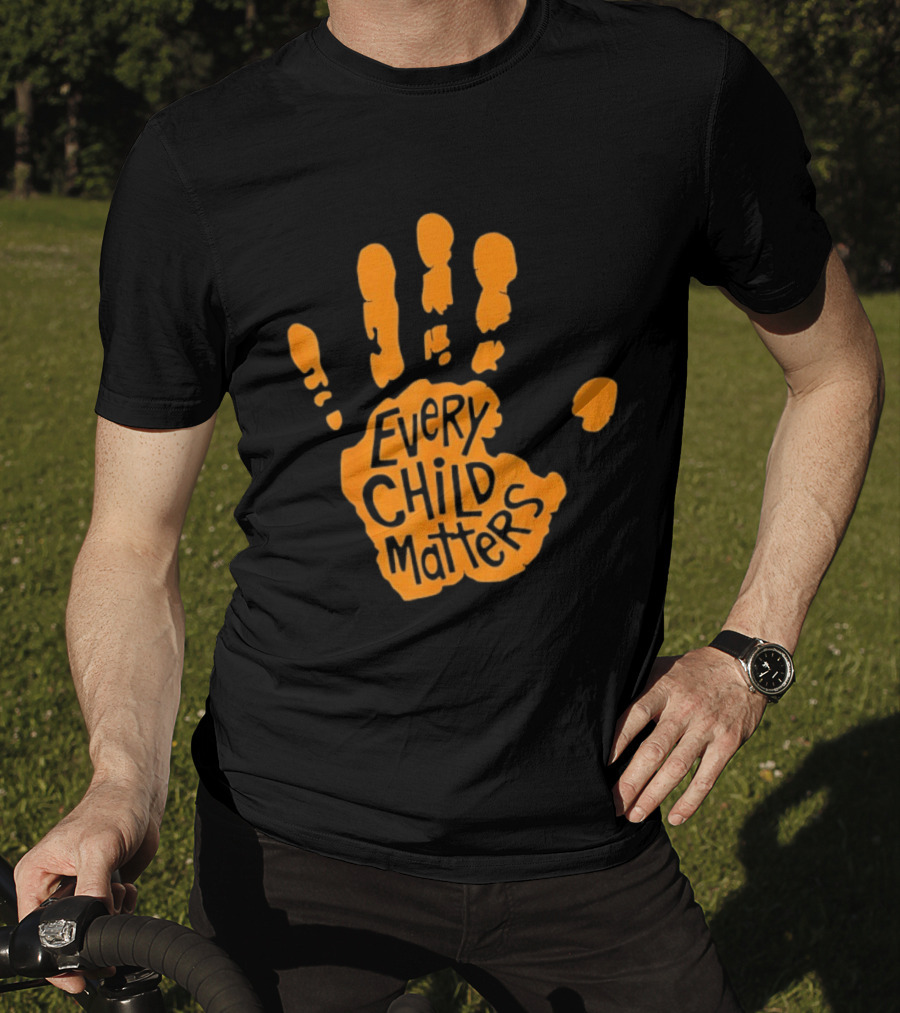 Every Child Matters Orange Handprint T-Shirt
