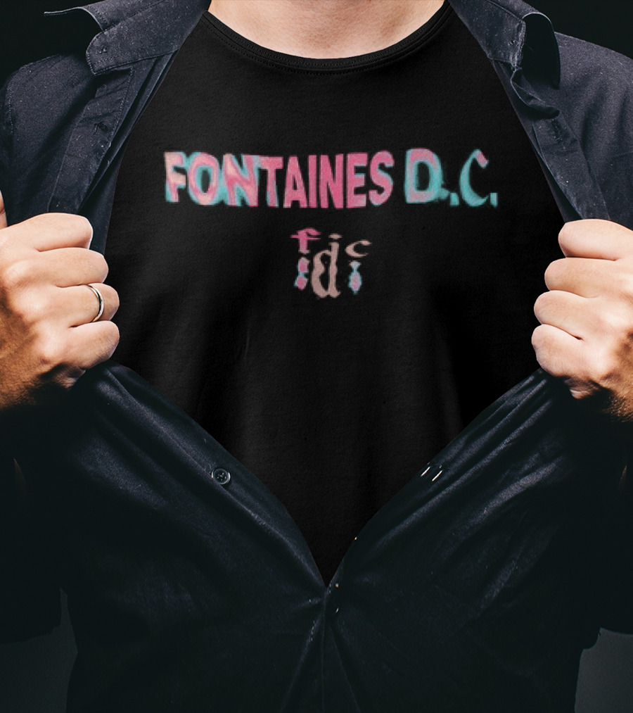 Fontaines D.C. Dopamine Chamber Summer 2026 Tour T-Shirt