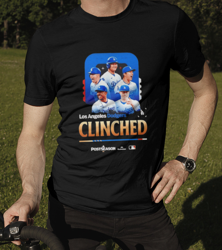 Los Angeles Dodgers Clinched 2026 MLB Postseason Celebration T-Shirt