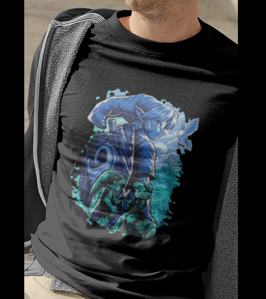 The Hero Of Time Returne Legendary Quest Fantasy Adventure T-Shirt