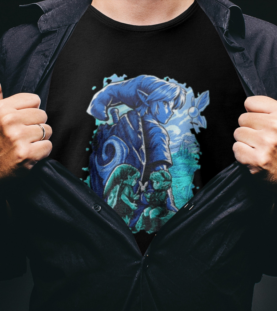 The Hero Of Time Returne Legendary Quest Fantasy Adventure T-Shirt
