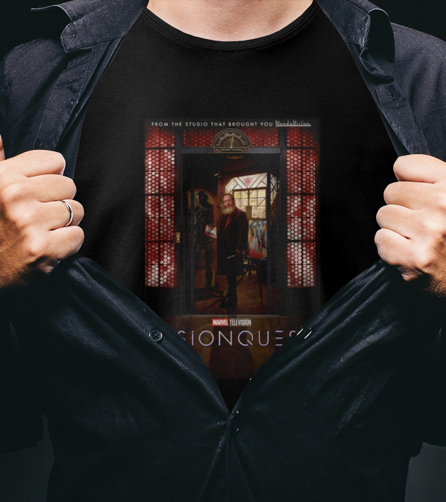 Marvel Television VisionQuest WandaVision Ultron Disney Plus October 14 2026 T-Shirt