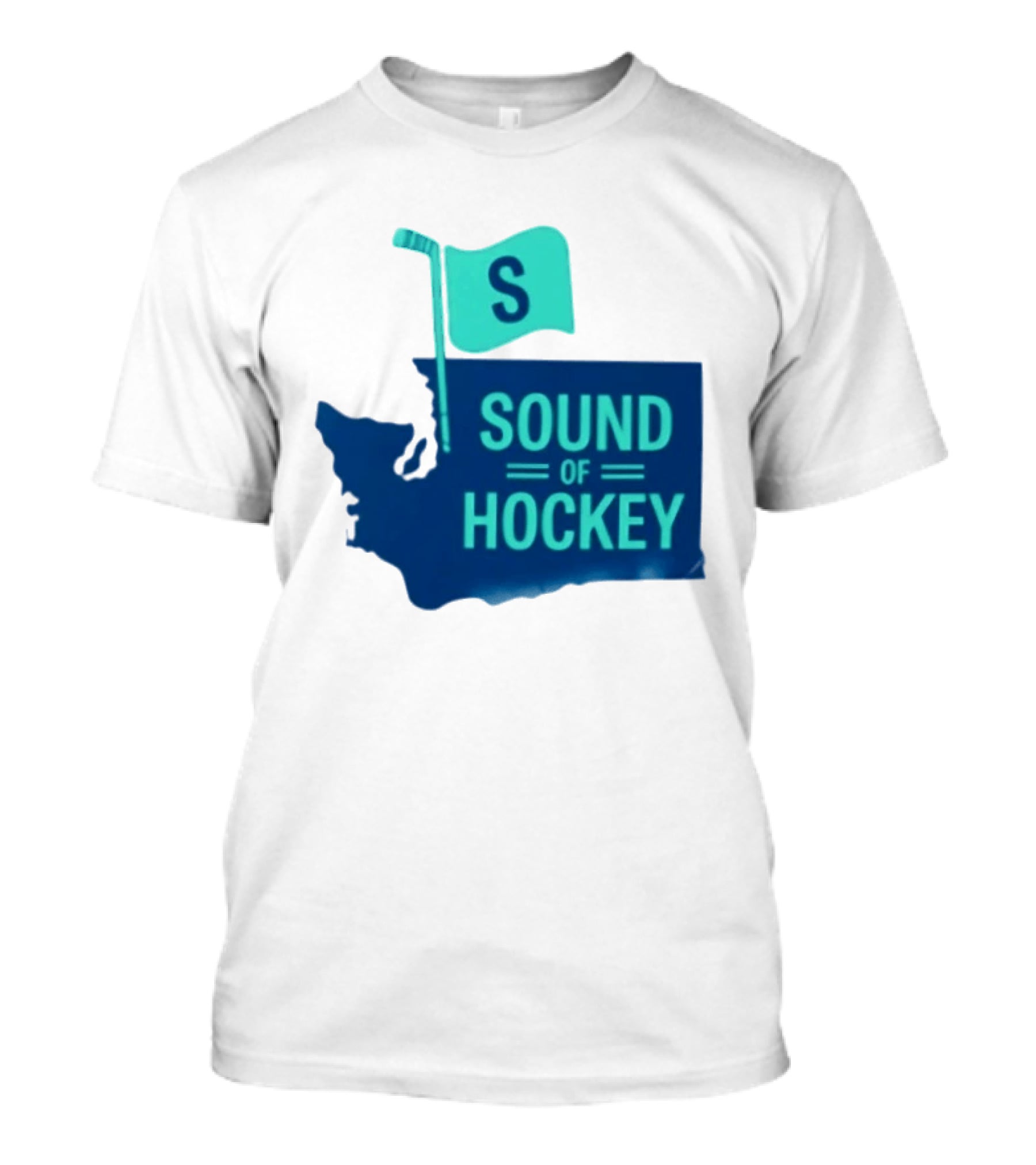 Seattle Kraken Sound Of Hockey State Flag S T-Shirt