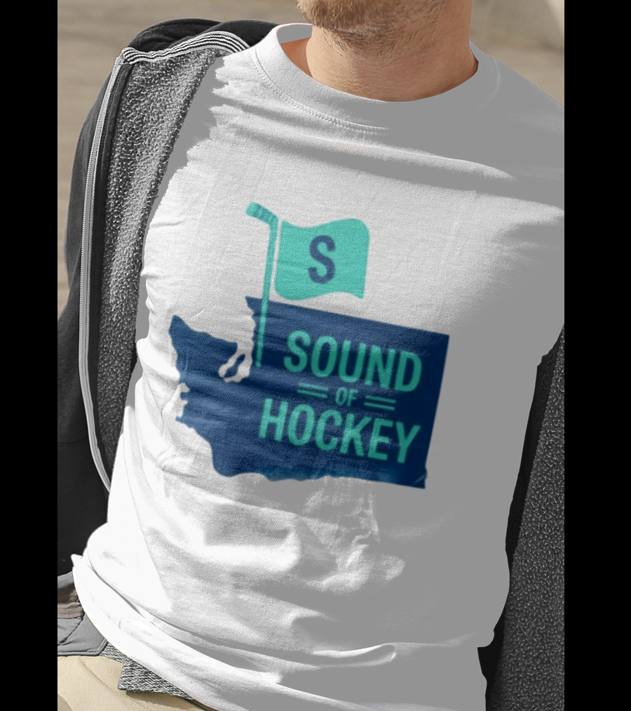 Seattle Kraken Sound Of Hockey State Flag S T-Shirt