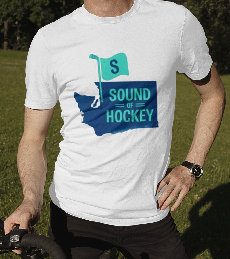 Seattle Kraken Sound Of Hockey State Flag S T-Shirt