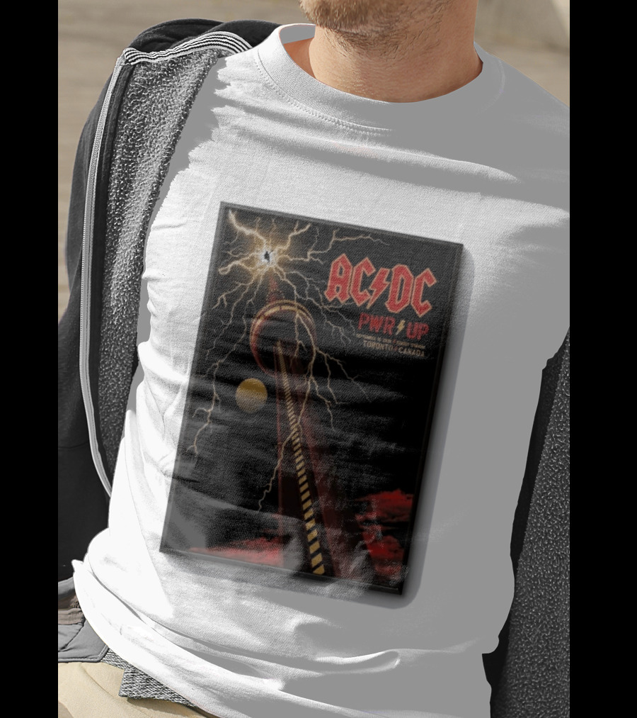 AC DC PWR UP Toronto Canada 2026 Rogers Stadium Concert T-Shirt