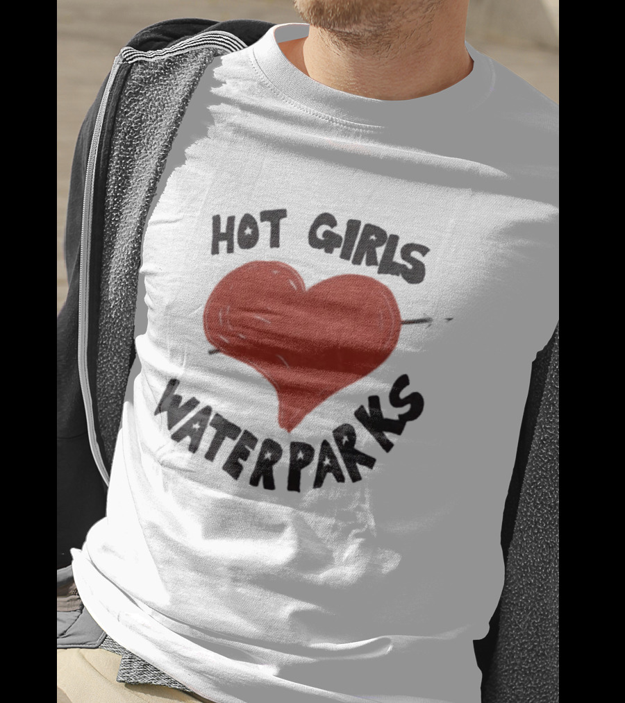 Waterparks Hot Girls Heart Arrow Cropped Baby Top T-Shirt