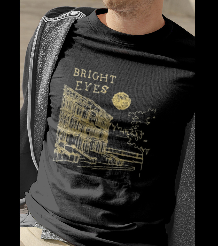 Bright Eyes I'm Wide Awake It's Morning Sun And Building Scene T-Shirt