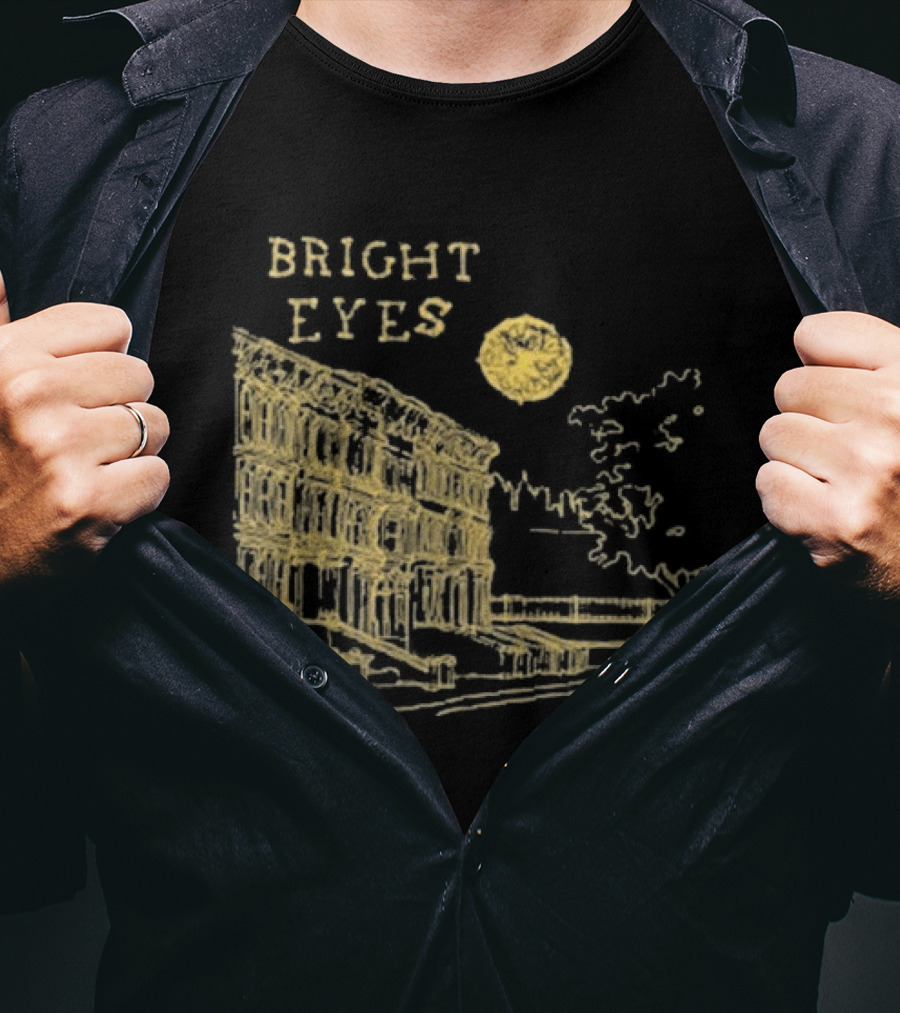 Bright Eyes I'm Wide Awake It's Morning Sun And Building Scene T-Shirt