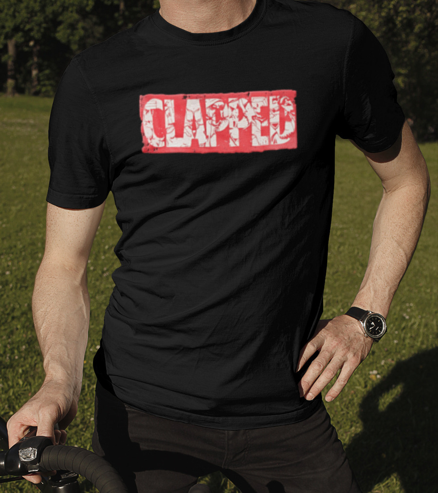 Clappedmob Raw Cut Halloween Horror Characters T-Shirt