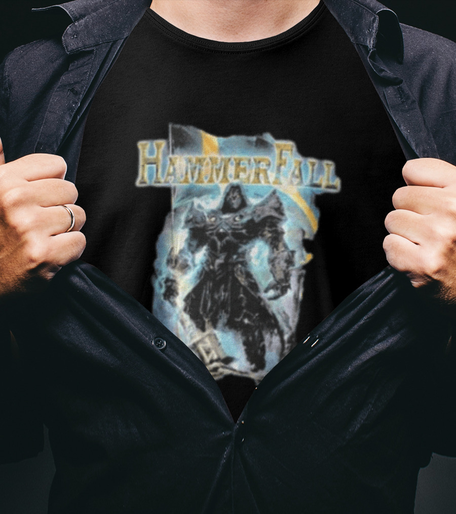 HammerFall Hope Is Reborn When All Else Is Forlorn Warrior T-Shirt
