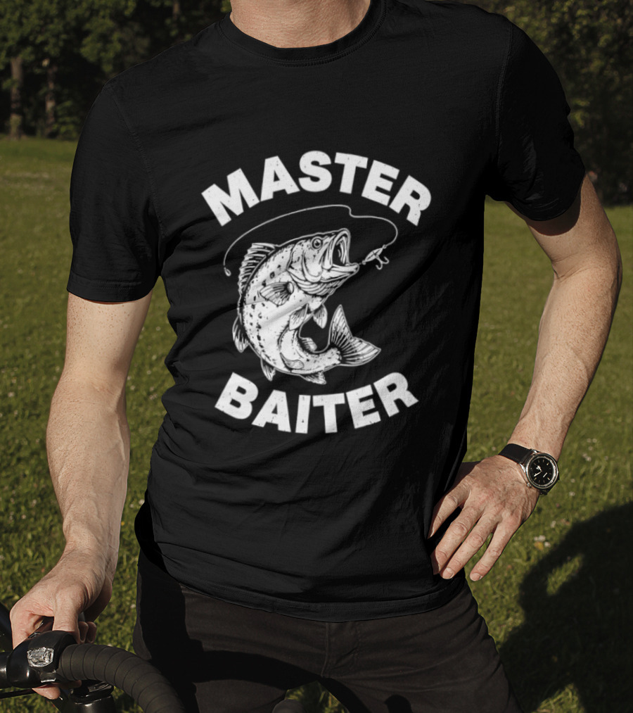 Master Baiter Fishing Hook Fish T-Shirt