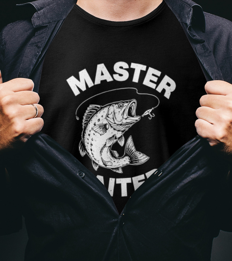 Master Baiter Fishing Hook Fish T-Shirt