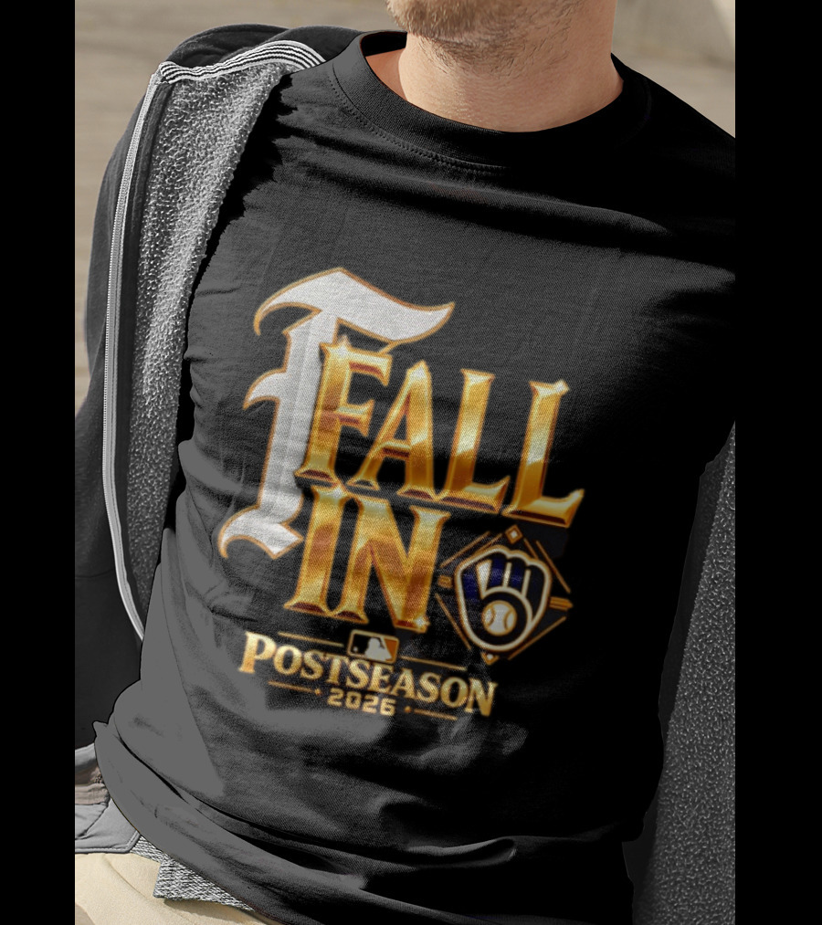 Milwaukee Brewers Fall In Postseason 2026 MLB T-Shirt