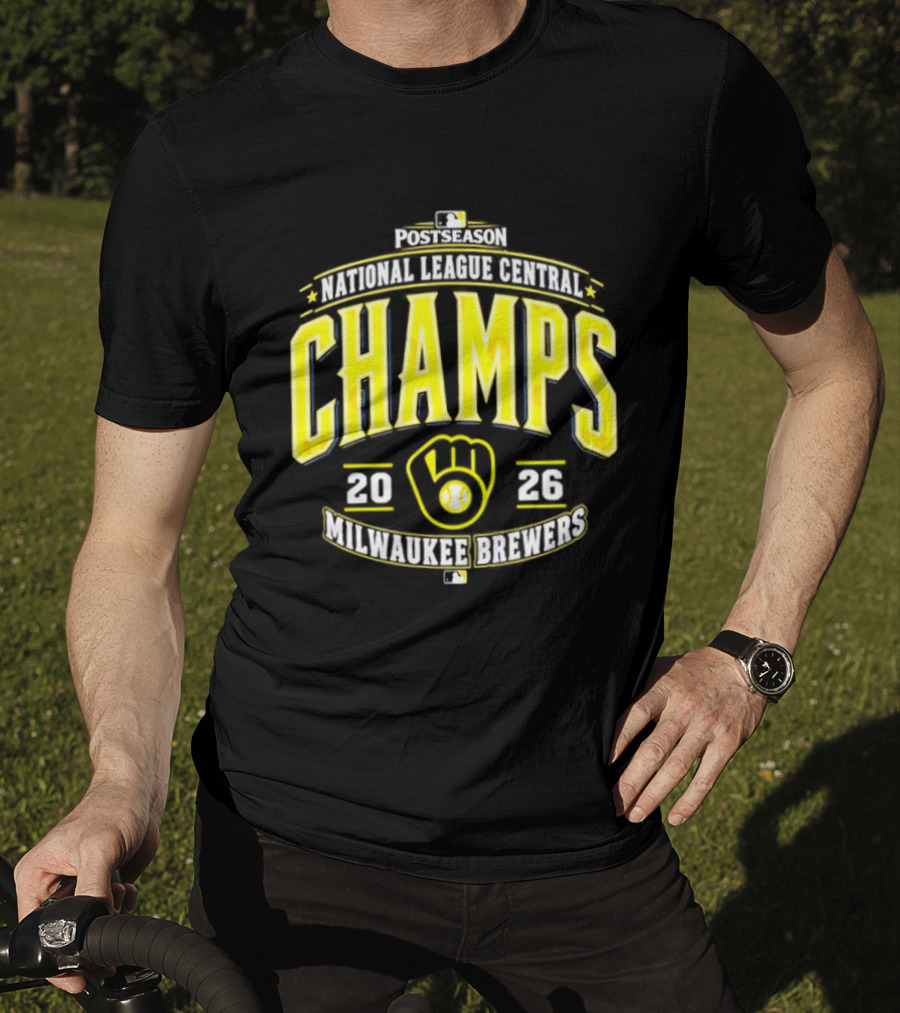Milwaukee Brewers National League Central Champs 2026 T-Shirt