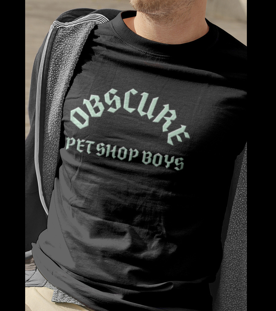 Obscure Pet Shop Boys Electric Ballroom London 2026 Event Merchandise T-Shirt
