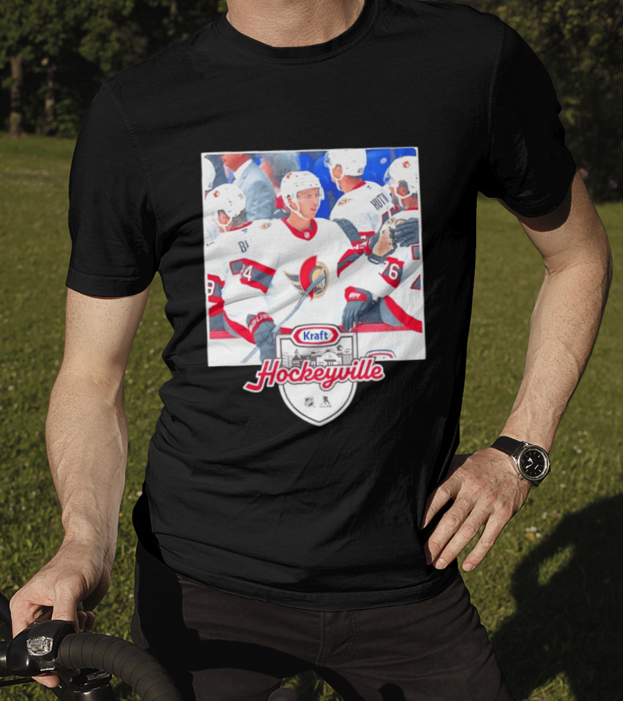 Kraft Hockeyville Ottawa Senators NHL Players Team Canada T-Shirt